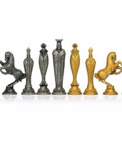 Jeu d'Echecs en Métal 