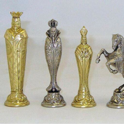 Jeu d'Echecs en Métal "Renaissance"