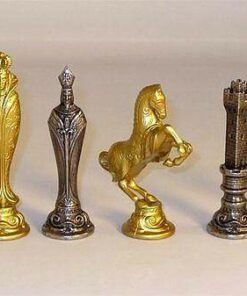 Jeu d'Echecs en Métal 