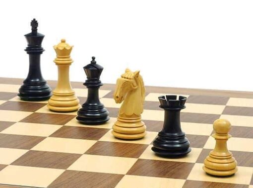 Jeu d'Echecs "Gambit" en Bois de Buis